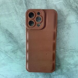 Apple Brown Leather Phone Case